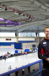 Game Plan, Canada’s national athlete total wellness program, supports and empowers high-performance athletes, like long-track speedskater and University of Calgary kinesiology student Will Dutton, to pursue excellence during and beyond their sporting career.