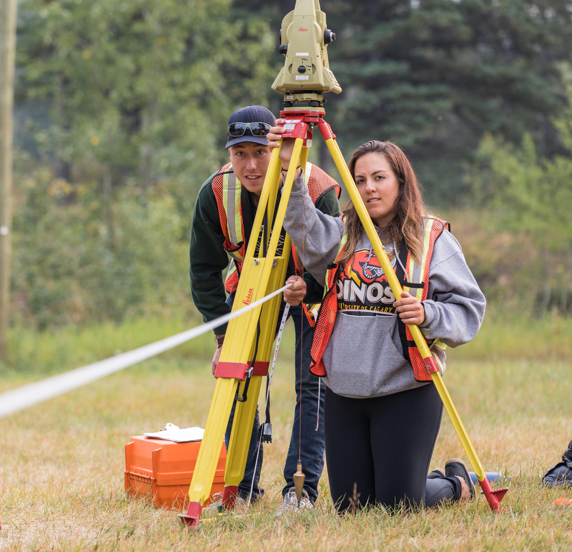 Geomatics engineering survey camp