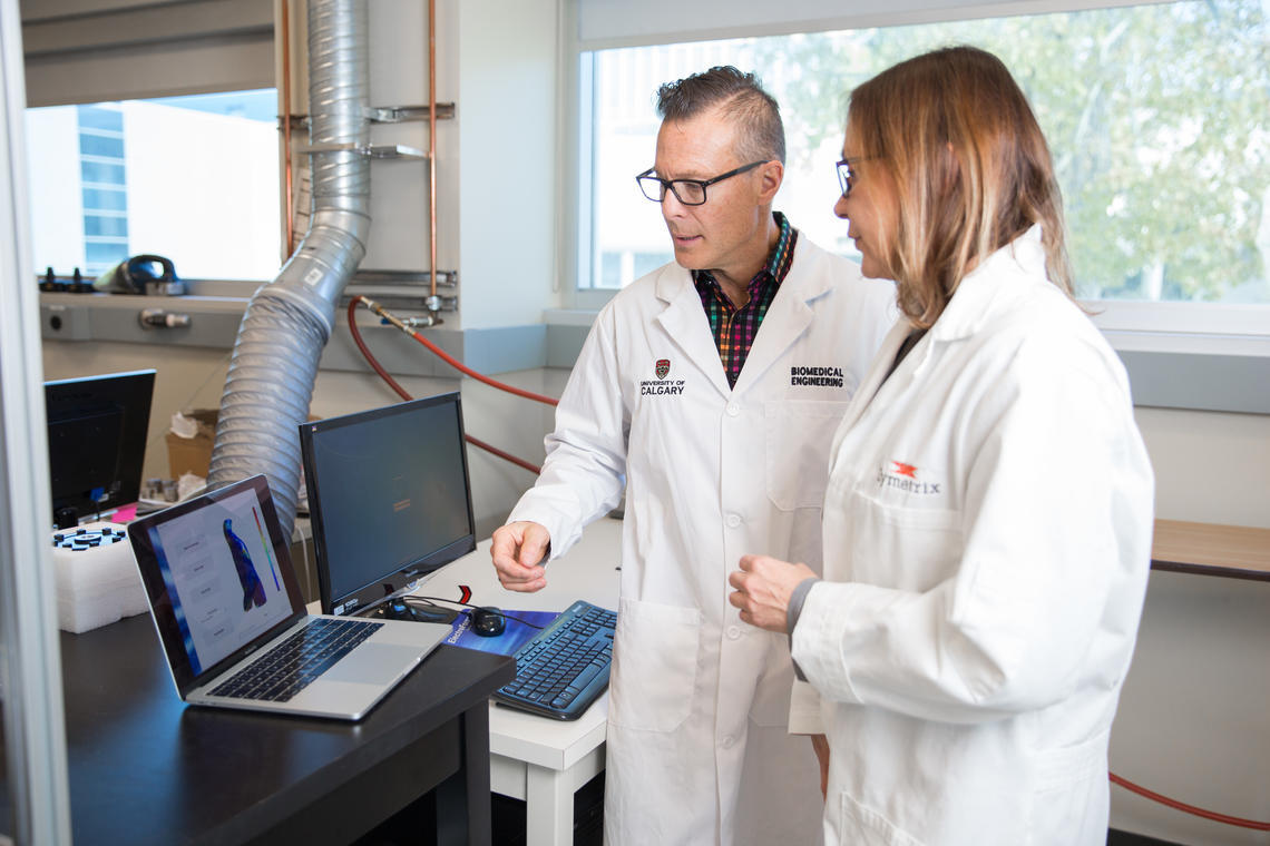 Project co-leads Dr. Randy Moore (left) and Dr. Elena Di Martino (right)