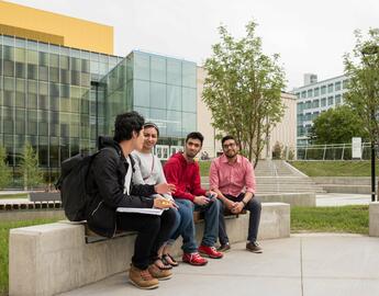 Schulich students on campus